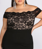 Plus Layla Formal Lace Dress is a stunning choice for a bridesmaid dress or maid of honor dress, and to feel beautiful at Homecoming 2023, fall or winter weddings, formals, & military balls!