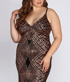 Rosie Formal Sleeveless Sequin Dress is a stunning choice for a bridesmaid dress or maid of honor dress, and to feel beautiful at Homecoming 2023, fall or winter weddings, formals, & military balls!