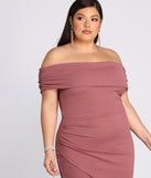 Plus Monica Formal Wrap Ruched Dress is a stunning choice for a bridesmaid dress or maid of honor dress, and to feel beautiful at Homecoming 2023, fall or winter weddings, formals, & military balls!