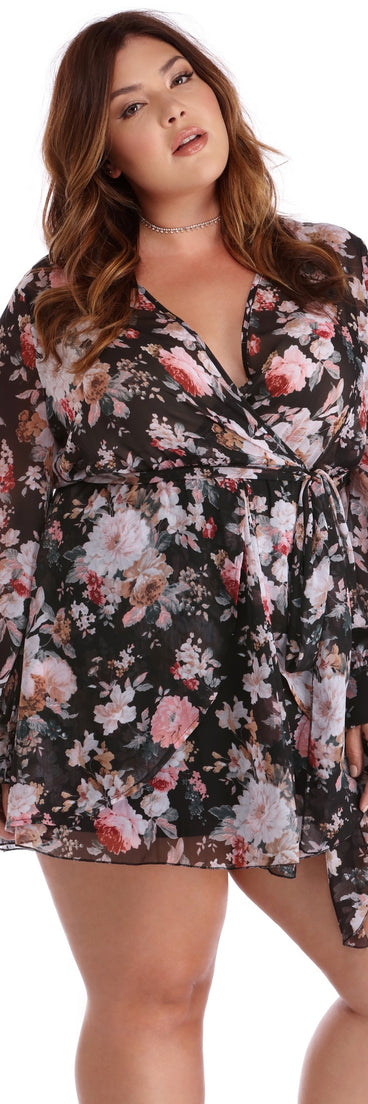 Floral Romance Mini Dress
