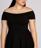Plus All The Rage Skater Dress creates the perfect summer wedding guest dress or cocktail party dresss with stylish details in the latest trends for 2023!