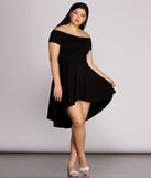 Plus All The Rage Skater Dress creates the perfect summer wedding guest dress or cocktail party dresss with stylish details in the latest trends for 2023!