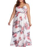 Plus Chiffon Beauty Maxi Dress is a stunning choice for a bridesmaid dress or maid of honor dress, and to feel beautiful at Homecoming 2023, fall or winter weddings, formals, & military balls!