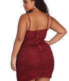 Plus Lace Darling Mini Dress creates the perfect spring wedding guest dress or cocktail attire with stylish details in the latest trends for 2023!