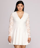 Plus La La Lace Dress