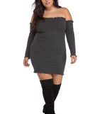 Plus Knitty Gritty Dress