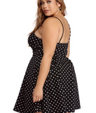 Plus Polka Dot Skater Dress