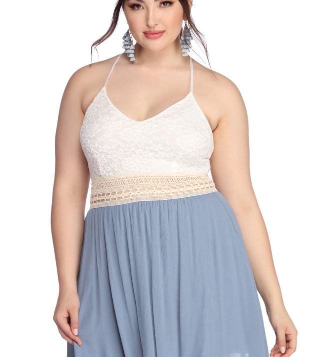 Plus Crochet In Color Dress for 2022 festival outfits, festival dress, outfits for raves, concert outfits, and/or club outfits
