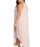 Plus Casual In Knit Maxi Dress for 2022 festival outfits, festival dress, outfits for raves, concert outfits, and/or club outfits