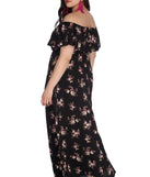 Plus Floral Fiesta Maxi Dress creates the perfect spring wedding guest dress or cocktail attire with stylish details in the latest trends for 2023!