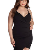 Plus Ruche AF Mini Dress for Homecoming 2022, Winter Formal Dances, Holiday Dress, Military Balls, Bridesmaids, Wedding Guests, and Prom