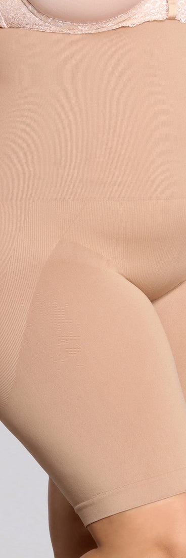 Plus High Waist Shaper Shorts provides essential lift and support for creating your best summer outfits of the season for 2023!