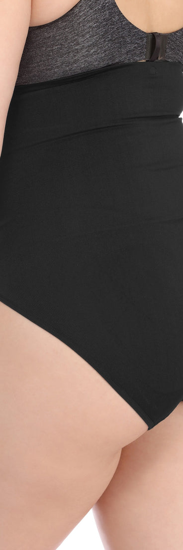 Plus High Waist Shaper Brief provides essential lift and support for creating your best summer outfits of the season for 2023!