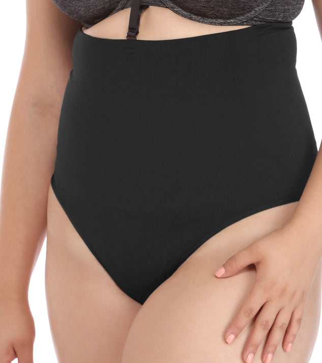 Plus High Waist Shaper Thong provides essential lift and support for creating your best summer outfits of the season for 2023!